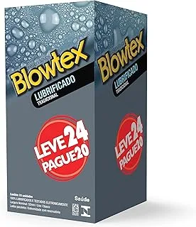 Blowtex Lubrificado Leve 24