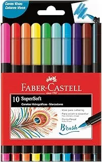 Faber-Castell Supersoft Brush 10 Cores