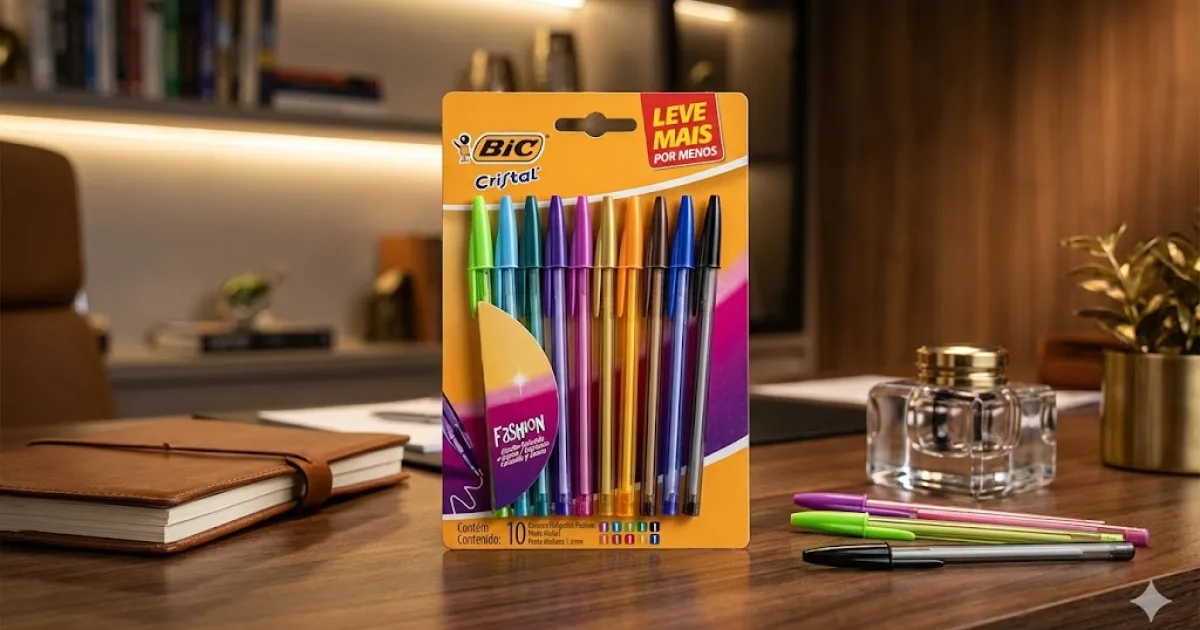 Melhor caneta esferográfica: As 10 melhores em 2026