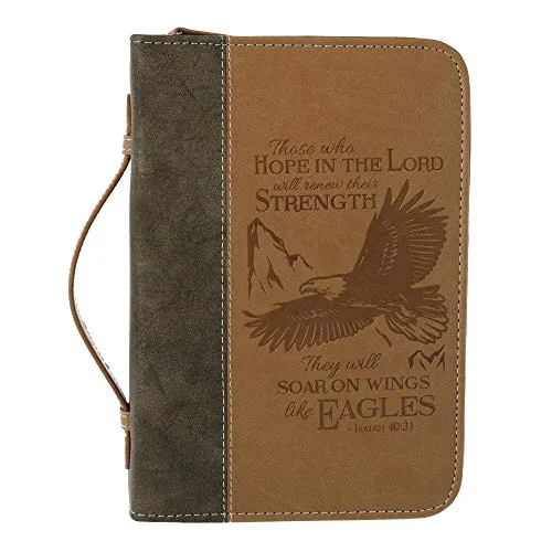 Capa para relatório de negócios da Bíblia Divinity Boutique (25672) | Grande serve para bíblias de até 23 x 16 x 3 cm, marrom
