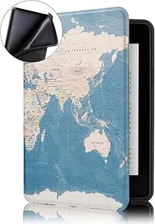 Capa WB Mapa Mundi para Kindle 10ª Geração