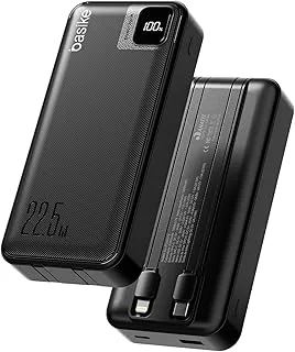 Basike Power Bank 20.000mAh com Cabos