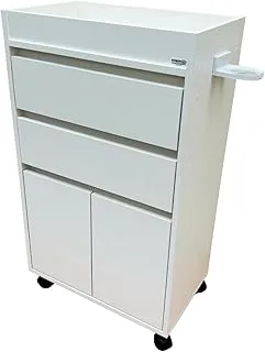 Carrinho Auxiliar para Barbeiro MDF