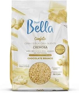 Cera Confete Chocolate Branco Depil Bella