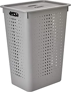 Ou Cesto Organizador 47L Chumbo