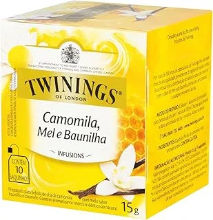 Twinings Camomila, Mel e Baunilha