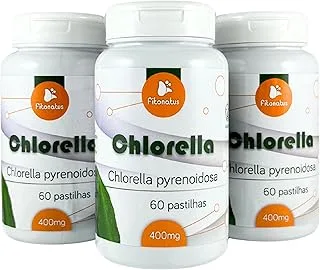 Kit 3 Chlorella Fitonatus