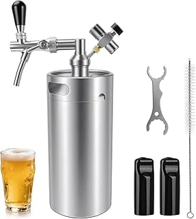 Mini Growler Pressurizado Inox 3.6L