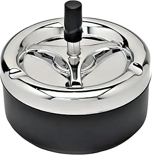 Cinzeiro Giratório de Metal Antiodor