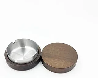 Cinzeiro de Madeira com Inox