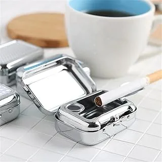 Cinzeiro Portátil de Bolso Inox