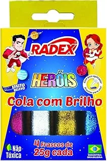 Kit de Colas com Glitter Radex
