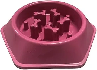 Comedouro Lento Básico Rosa