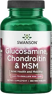Swanson Glucosamina Condroitina e MSM