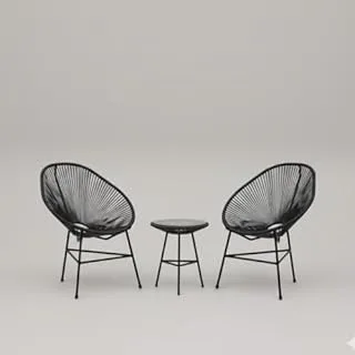 Kit 2 Cadeiras Acapulco e Mesa