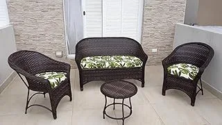 Conjunto Bali Fino Sofá e Poltronas