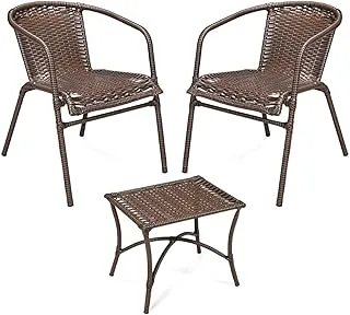 Conjunto 2 Cadeiras Juncada e Mesa