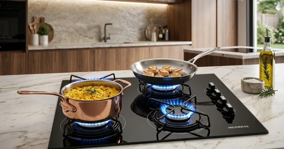 Melhor cooktop a gás 4 bocas: As 10 melhores opções em 2026