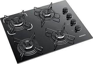 Cooktop 4 Bocas Itatiaia Essencial Mesa De Vidro