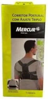 Corretor Postural Mercur Ajuste Triplo