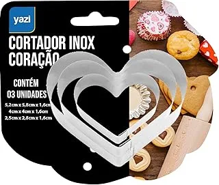 Tuut Cortador Coração Inox