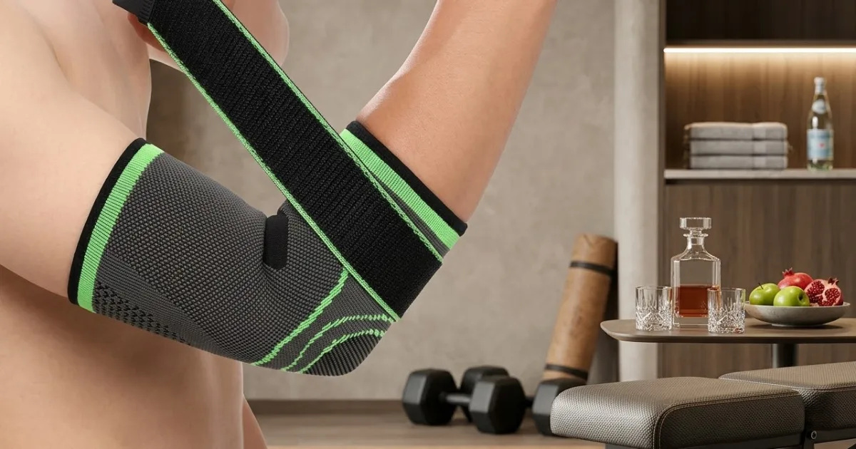 Melhor cotoveleira de compressão para supino: As 10 melhores em 2026