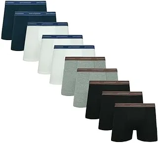 Kit 10 Cuecas Boxer Lupo Algodão