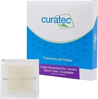 Curativo Hidrocolóide Plus Extra Fino Curatec
