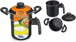 Cuscuzeiro Individual Dona Chefa Preto