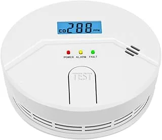 Detector Combinado 2 em 1 Fumaça e CO