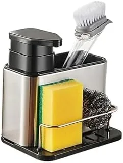 Porta Detergente 3 em 1 Inox