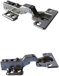 Kit 10 Dobradiças Curva Hd Ferragens