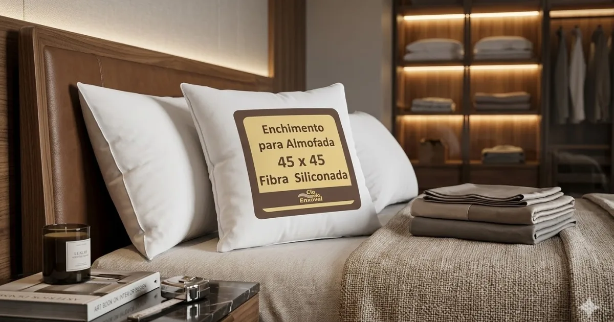 Melhor enchimento para almofada: Os 10 melhores em 2026