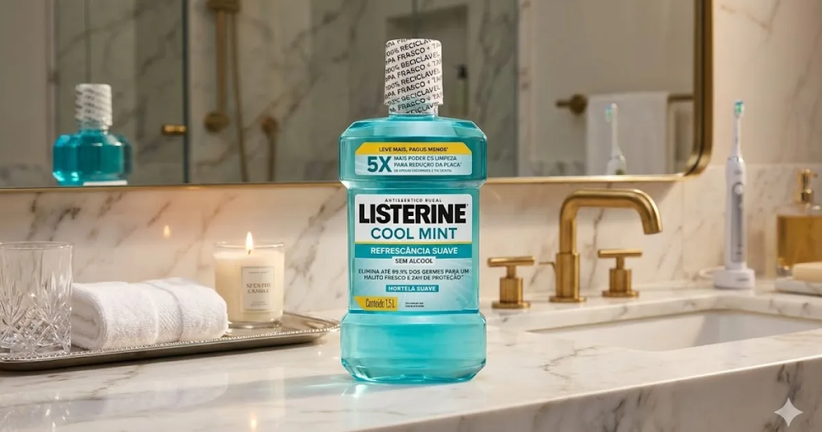 Melhor enxaguante bucal sem álcool: Os 10 melhores em 2026