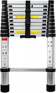 Escada Telescópica Inox 11 Degraus