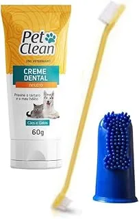 kit pet clean cabo longo e dedeira