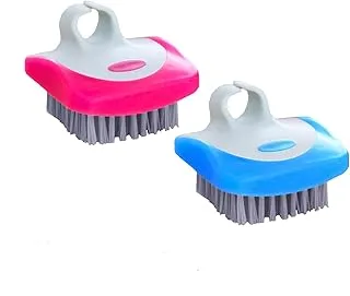 Kit 2 Escovas De Vegetais Flexíveis