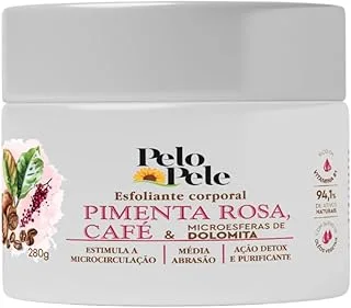Esfoliante Corporal Café e Pimenta Rosa