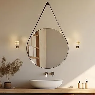 Espelho Adnet 60cm Caramelo Decorativo