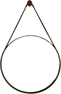 Espelho Decorativo Redondo 40cm Café