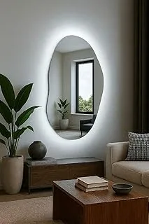 Espelho Orgânico Decorativo 90x60cm