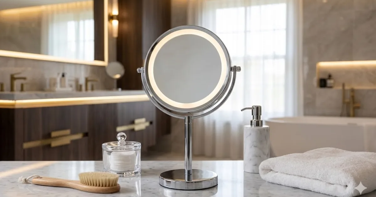 Melhor espelho de aumento com LED: Os 10 melhores em 2026