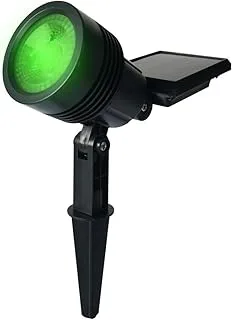 Luminária Solar Spot Espeto 7W Luz Verde
