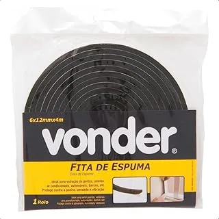 Fita de Espuma Adesiva Vonder 4m