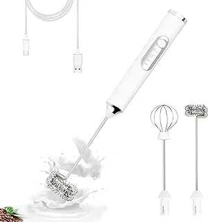 Batedor De Leite Elétrico Portátil Mixer Usb 3 Velocidades