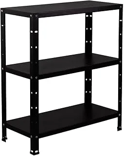 Estante Armário Aço 68cm Preta