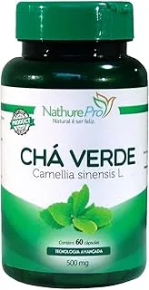 Chá Verde 60 Cápsulas 500Mg