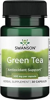 Chá Verde 500Mg Swanson 30 Capsulas