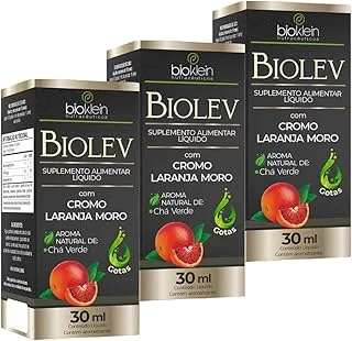 Kit 3 Biolev Laranja Moro em Gotas