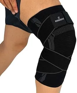 Joelheira Armor Strap Rubber Fit